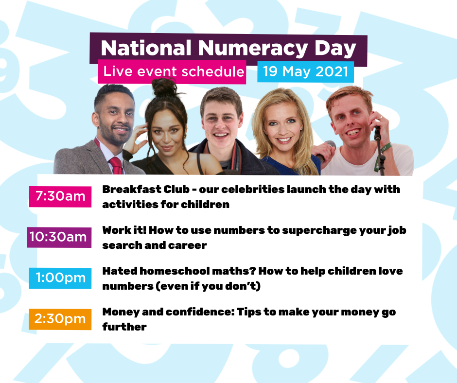 Spread the word National Numeracy Day